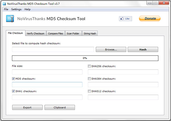 NoVirusThanks MD5(md5ļУ鹤) V3.7