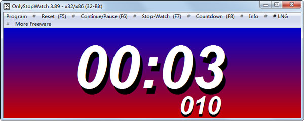 OnlyStopWatch() V3.89 ɫ