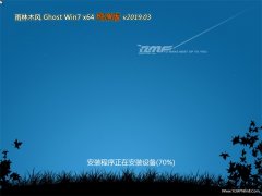 雨林木风GHOST WIN7 (X64) 稳定纯净版v201903(无需激活)